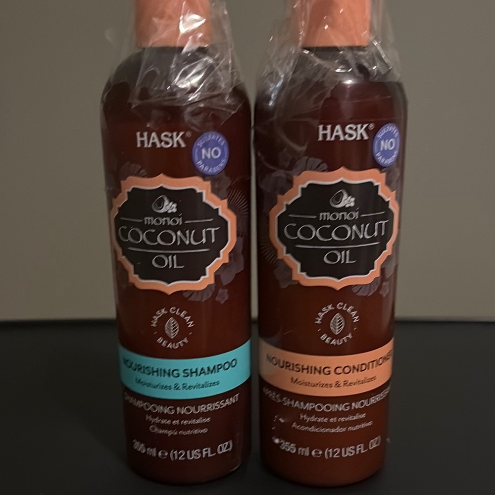 HASK Coconut Oil Shampoo and Conditioner Set